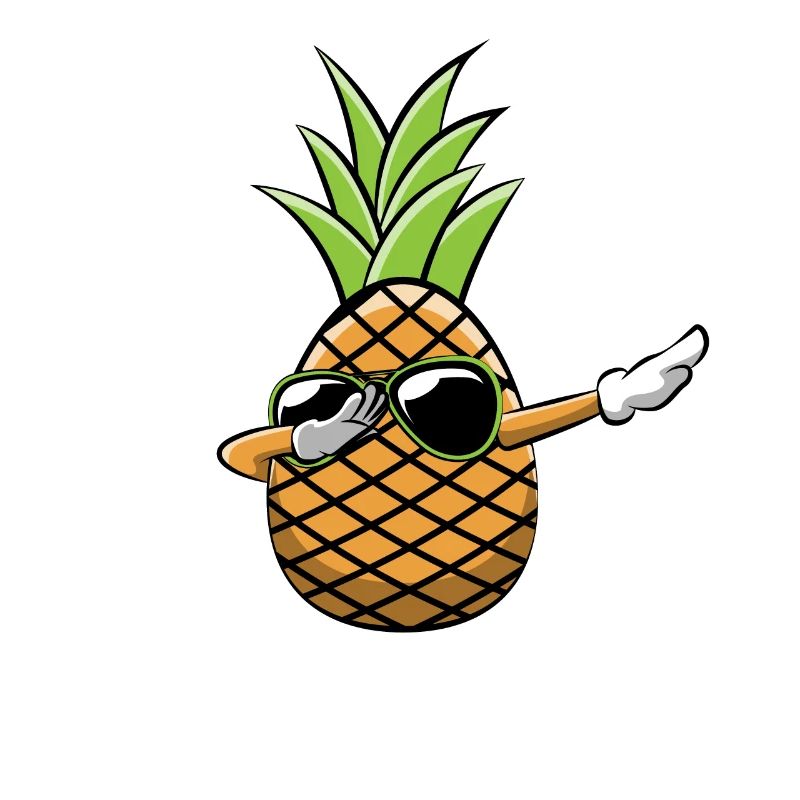 Dabbing Pineapple Dab Sunglasses Hawaii Gift