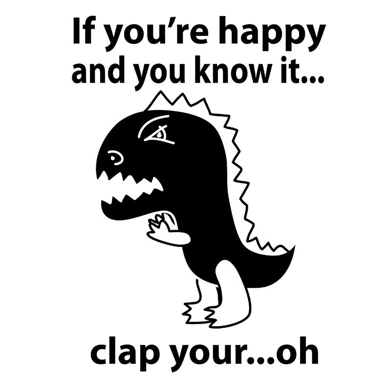 Dino T-Rex Klatschen