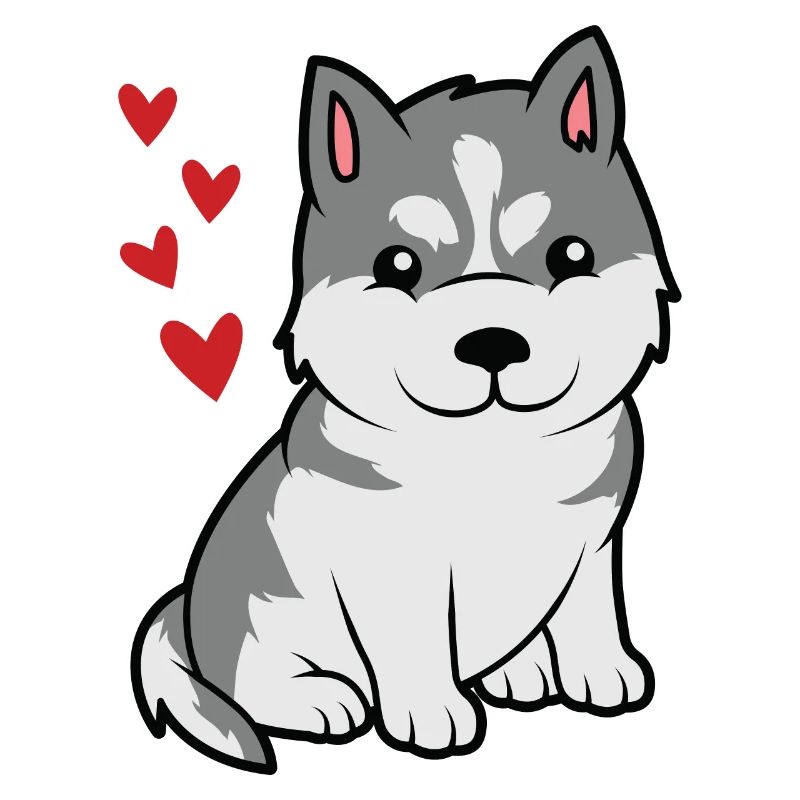 petit doux bébé husky