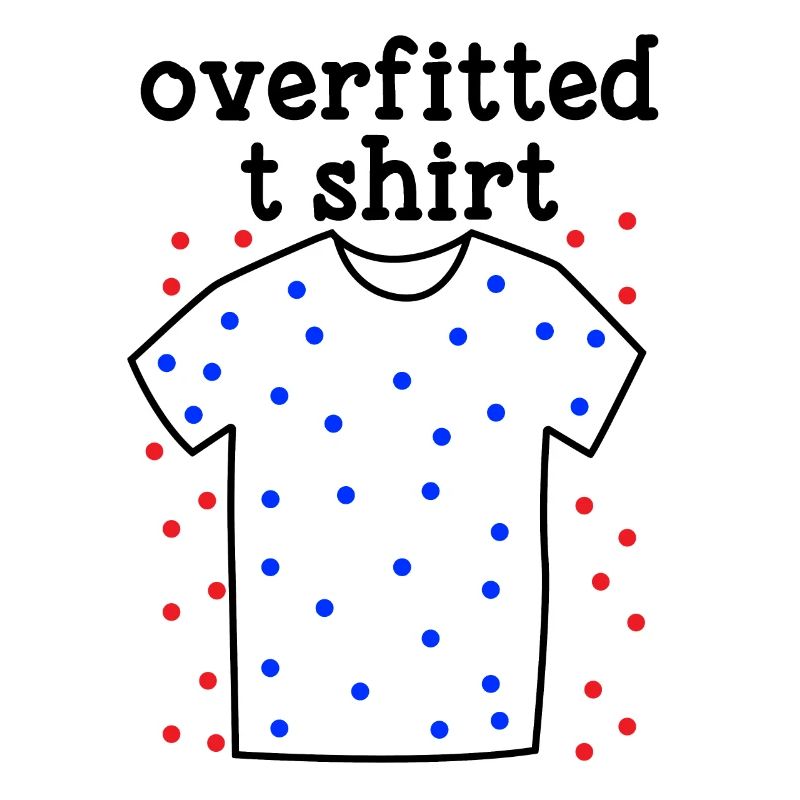 Machine Learning Overfitted T-Shirt