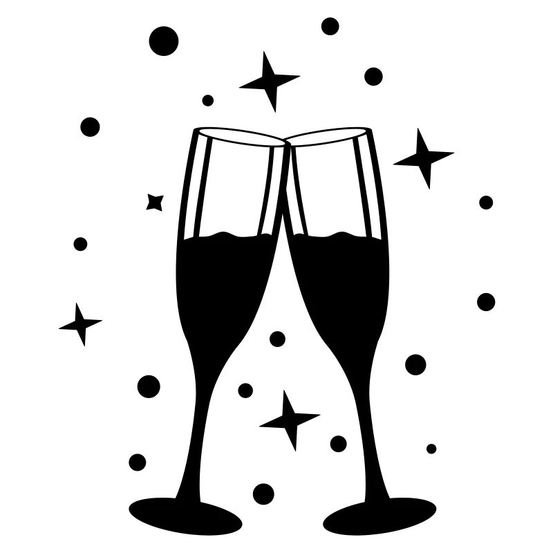 sekt anstossen design