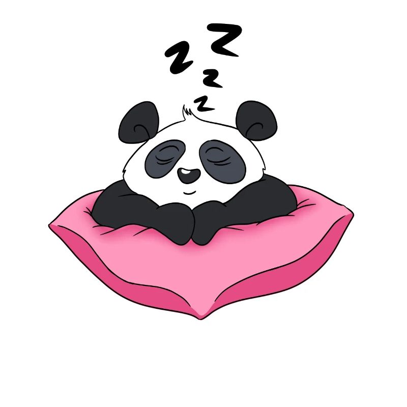 Schlafender Panda