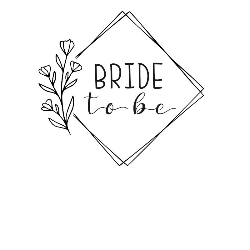 Bride to be Junggesellinnenabschied Minimal