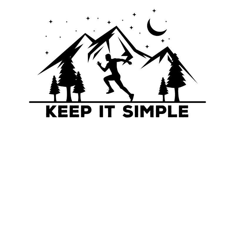 Keep It Simple Jogger Runner Mug Cup