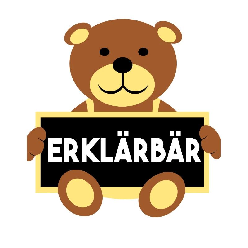 Erklärbär Referendar Lehrer