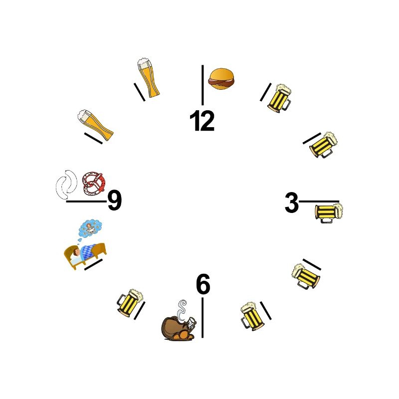 Bavarian clock