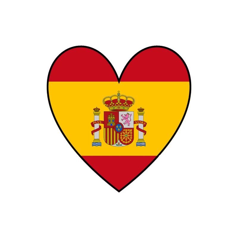Spanien Herz Espana