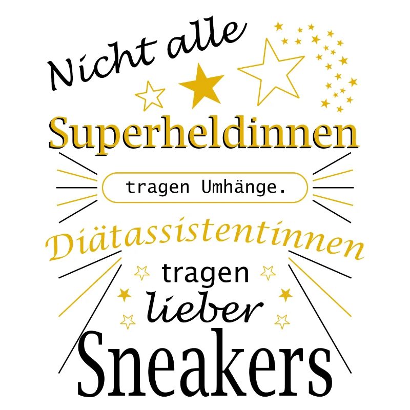 Diätassistentin Superheldin Ernährung Beruf