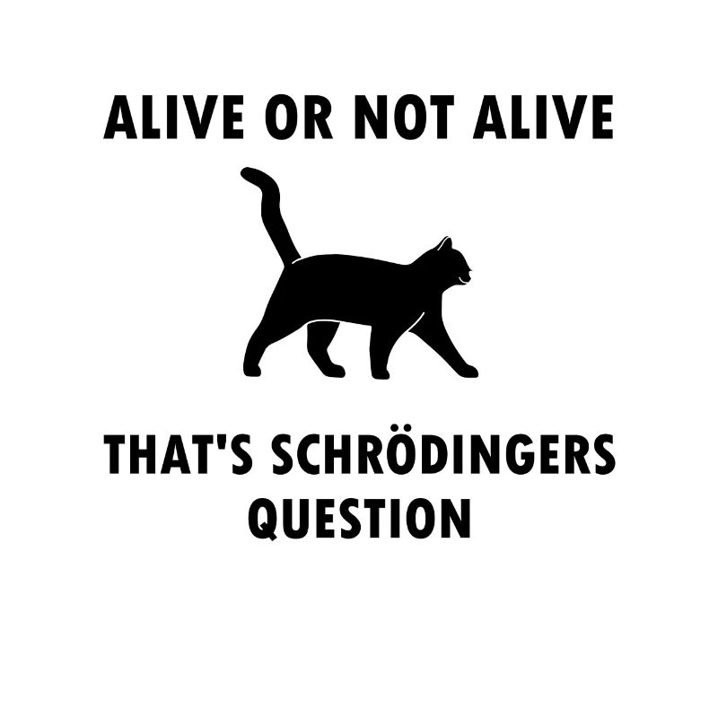 Schrödinger's Cat - Physicist Gift Physics Nerd