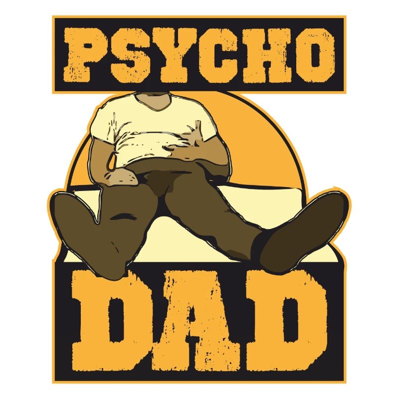Psycho Dad watching Bundy on the sofa Psycho Dad