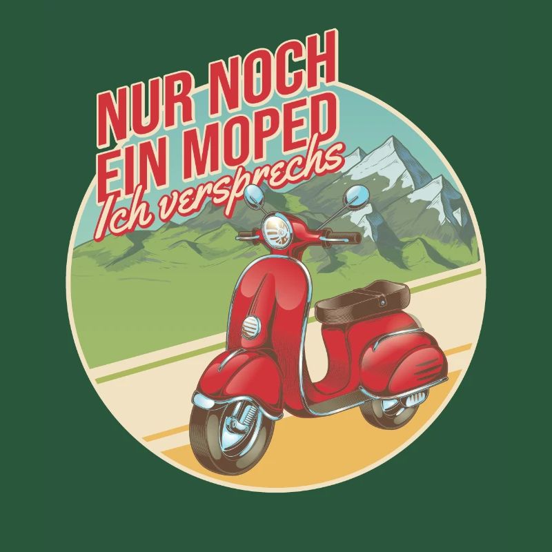 Nur Noch Ein Moped Mofa Roller Motorroller