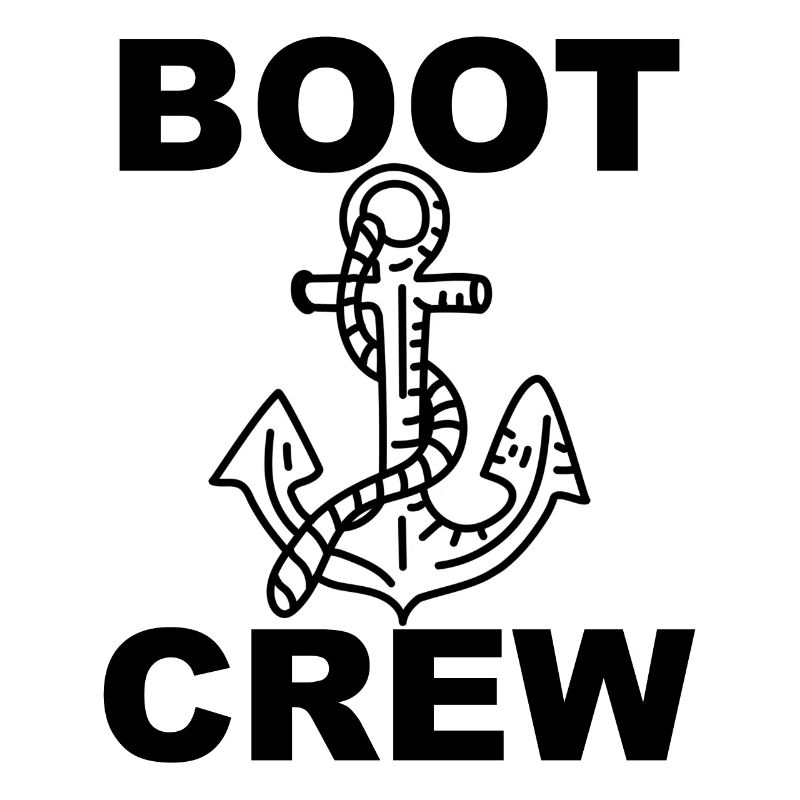 Boot Crew Anker bootfahren Gruppe