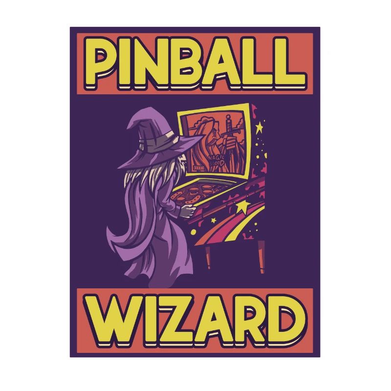 Jeu d’arcade Pinball Wizard Machine