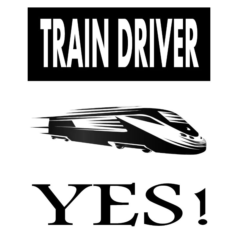 I'm a train driver Travelling by train Gift idea