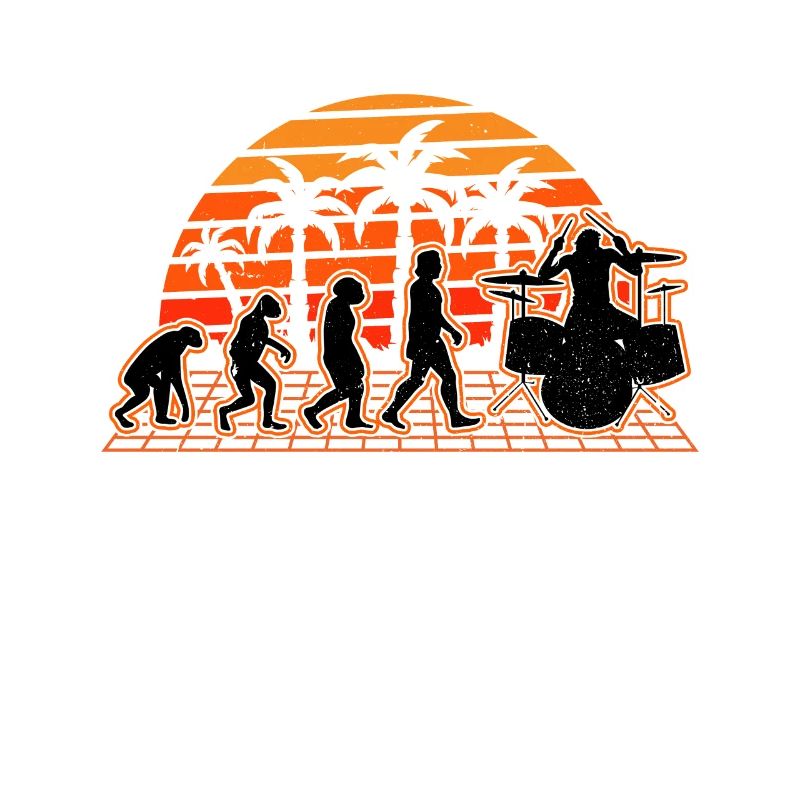 Schlagzeug Evolution Sunset Drummer Schlagzeuger