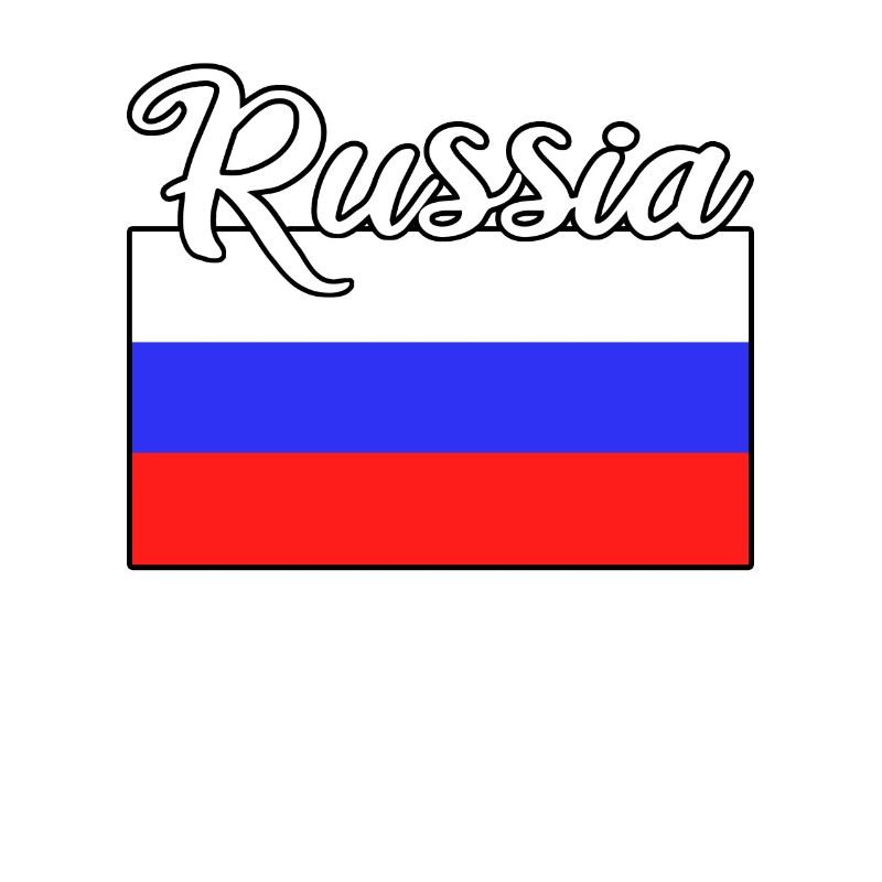 Russie Russie Drapeau