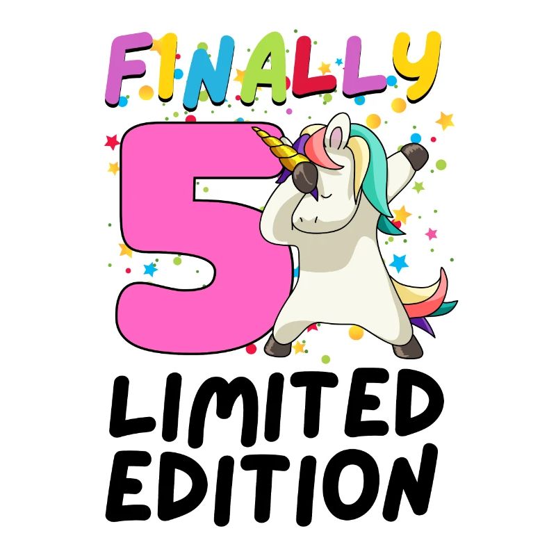 Finally 5 Limited Edition - Dabbing Einhorn