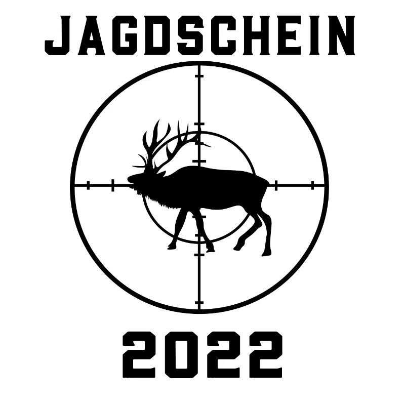 Jagdschein 2022 Jagd grünes Abitur