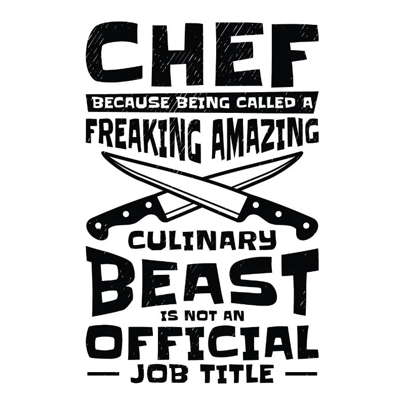 Chef Beast Culinary Art Cooking Baking Meals