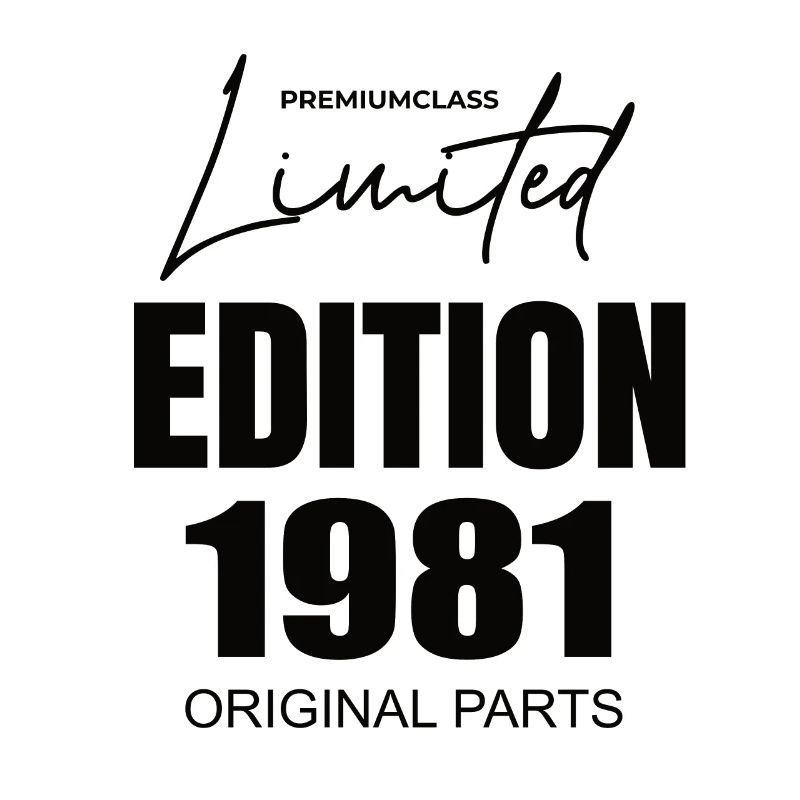 Édition limitée 1981