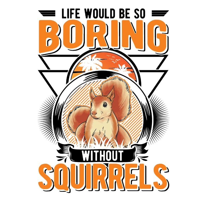 Eichhörnchen Geschenk Squirrel Grauhörnchen