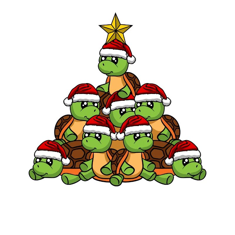 Turtle Christmas Tree