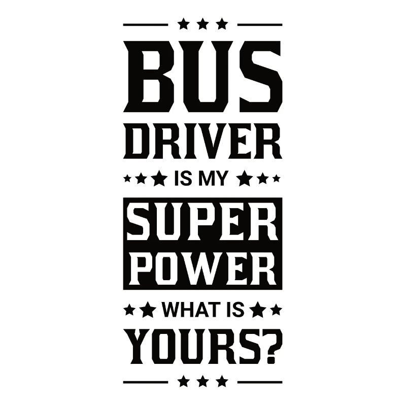 Busfahrer Berufung Beruf Arbeit Geschenk