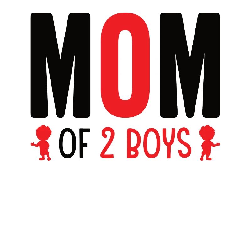 Mama Von Zwei Jungs Mutter Muttertag