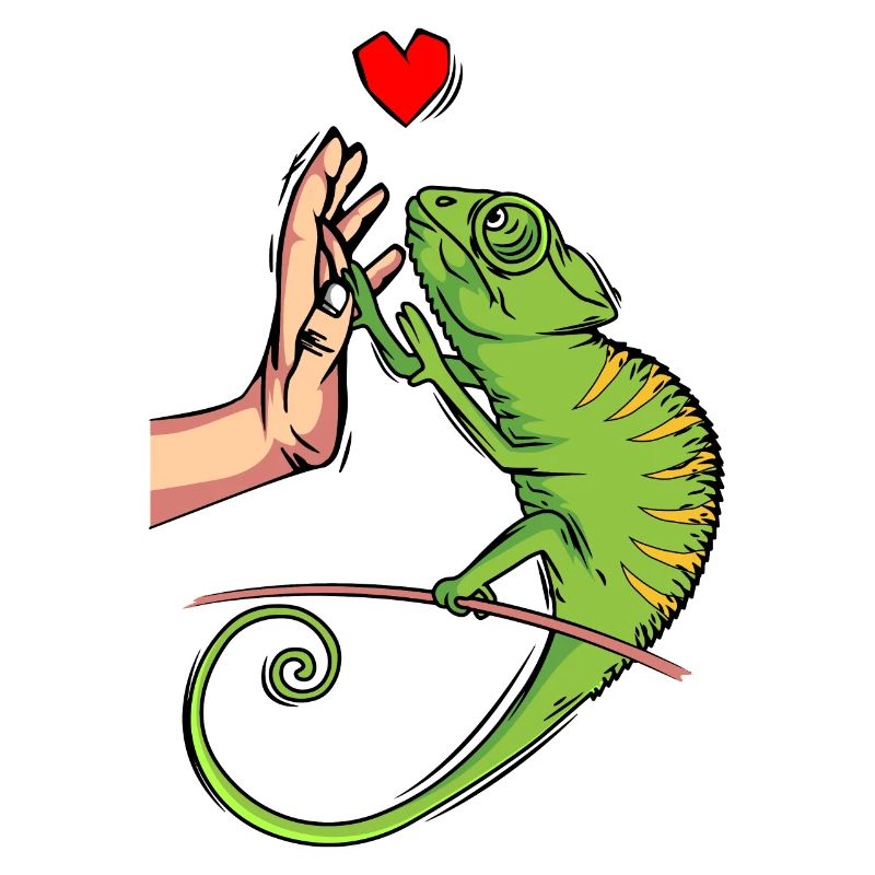 Chameleon Lizard Chameleon Ladies