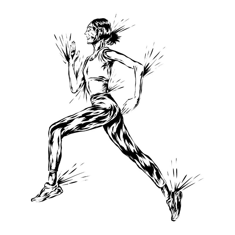Marathon runner