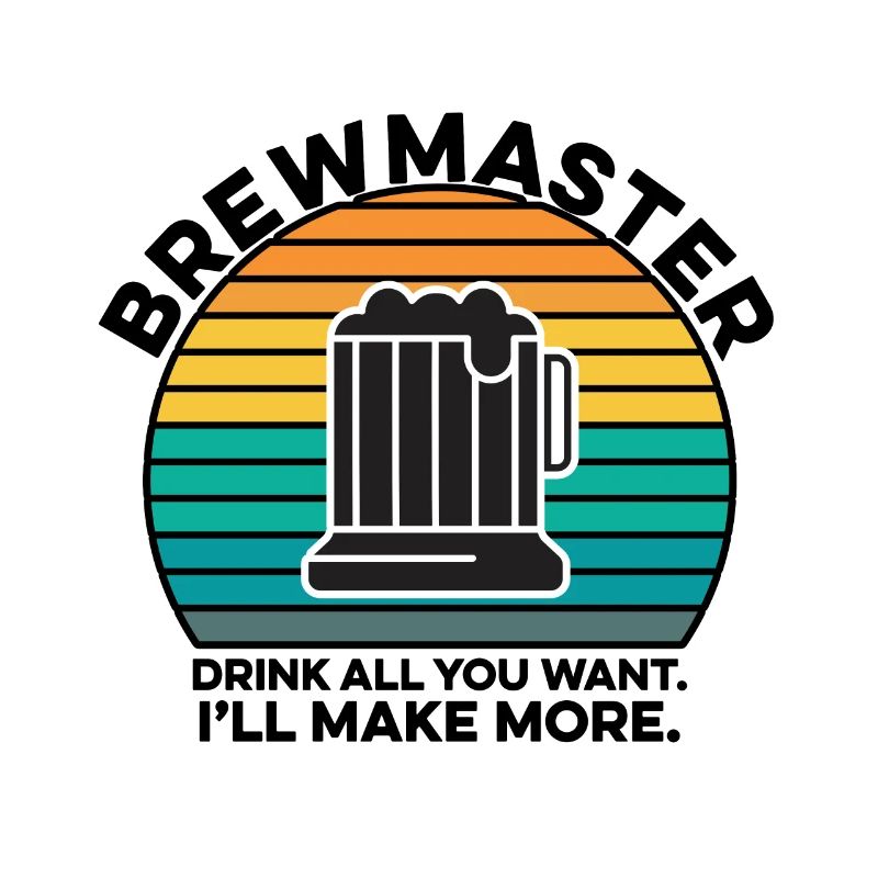 Brewmaster Graphic Homebrewing Winemaking Brewery