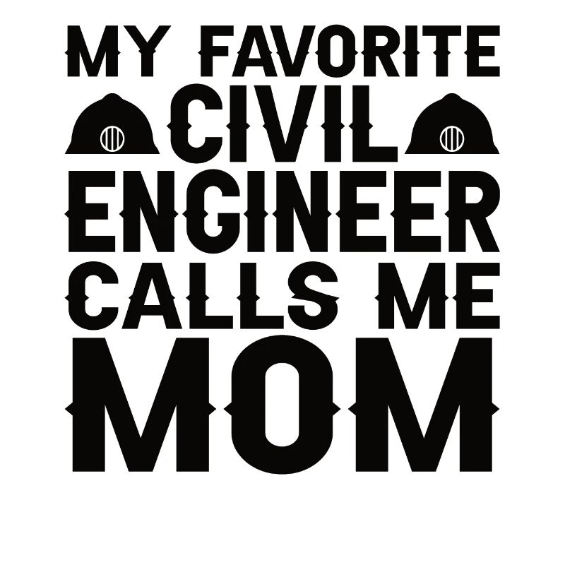 Civil Engineer Bridge Construction Statics Son Mama Engineer