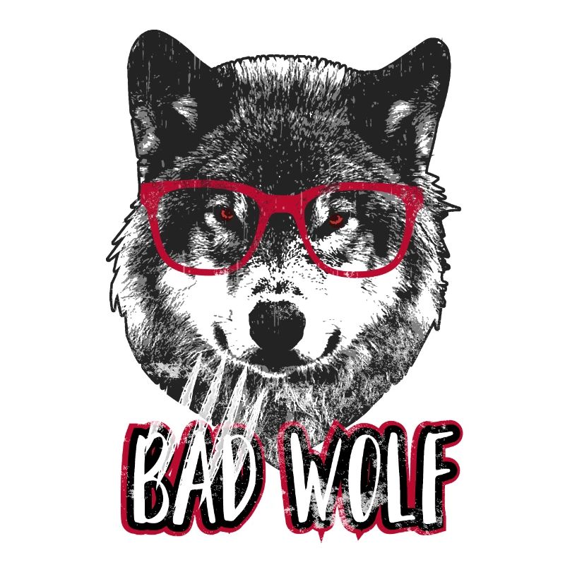 Böser Wolf - Grumpy Christmas Wolf