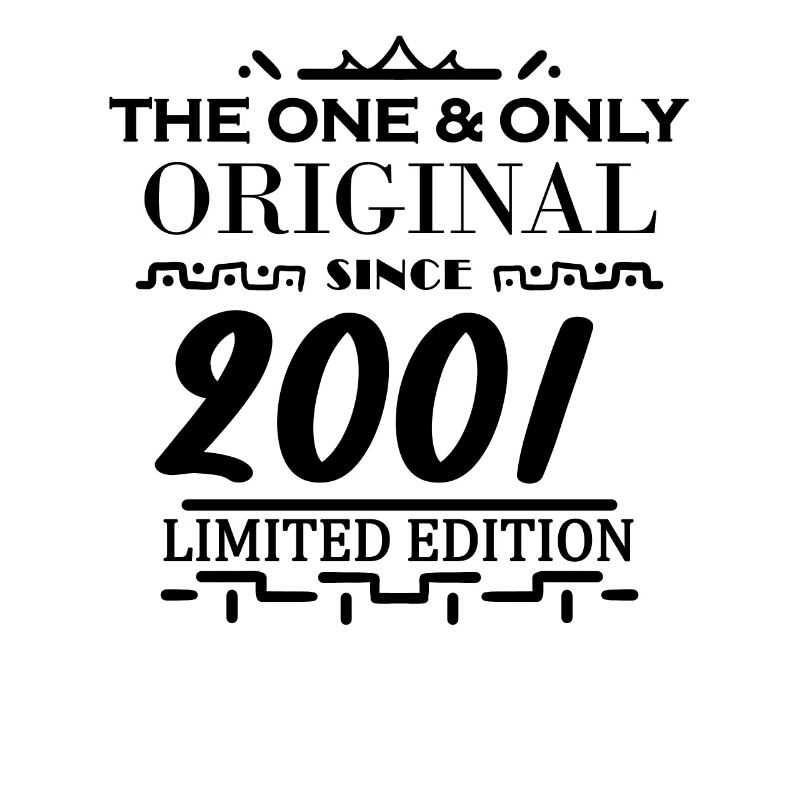 2001 - Année de construction 2001 - Né en 2001