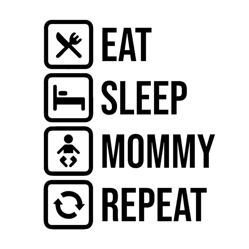 Manger Sommeil Maman Répéter