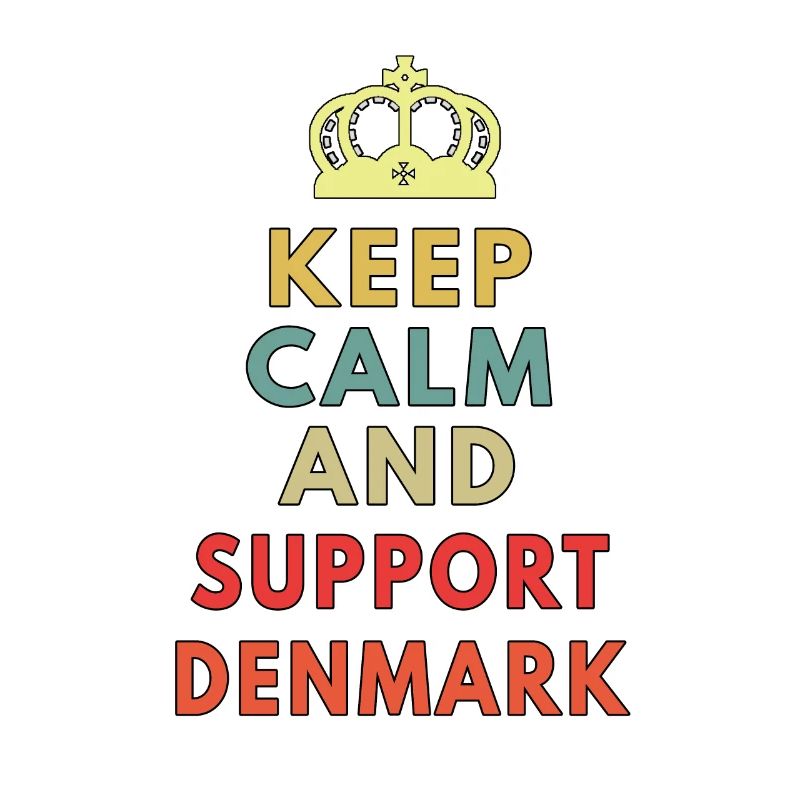 keep calm and support denmark