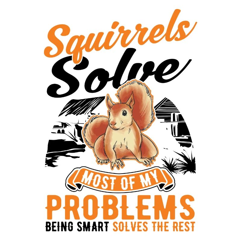 Eichhörnchen Geschenk Grauhörnchen Squirrel