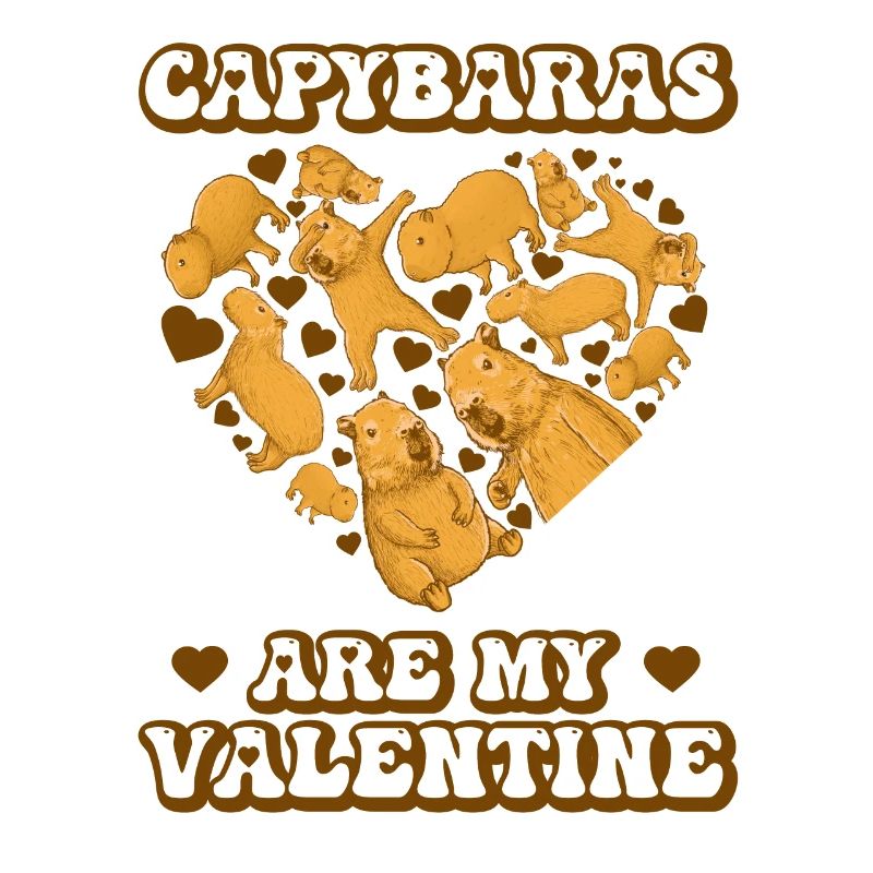 Capybara Valentine's Day