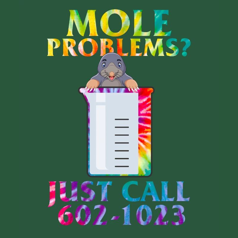 Mole Day Beaker Cute Mole Rat Problems Just Call
