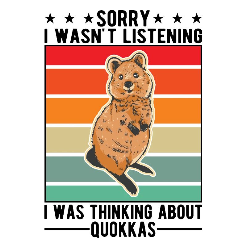 Quokka Gift Kangourou à queue courte