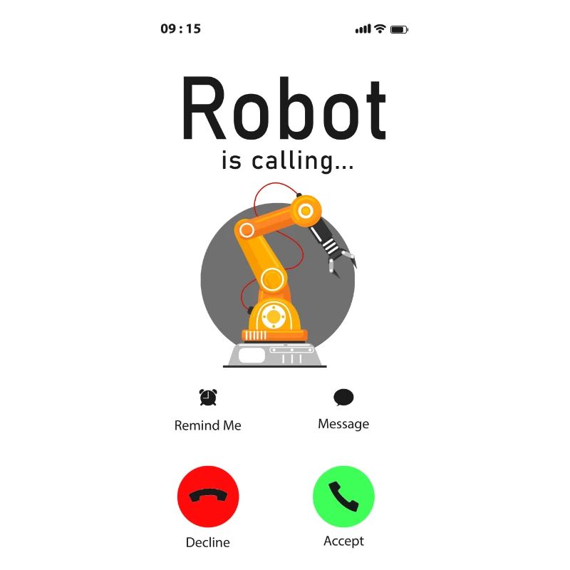 Robot Robotics Engineer Phone