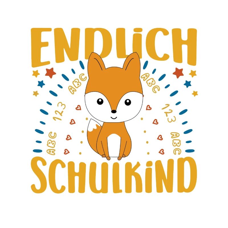 Einschulung Endlich Schulkind Mädchen
