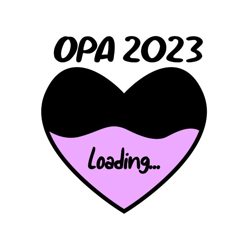 Opa 2023 loading - Opa werden - Opa Geschenk