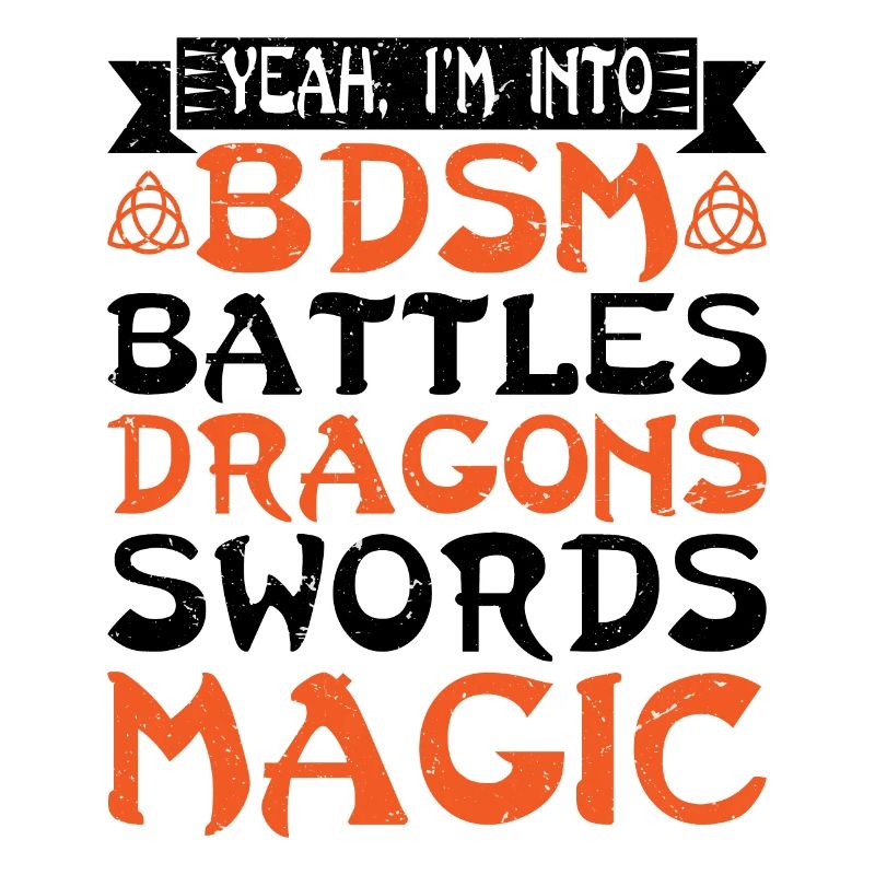 I'm Into BDSM, Battles Dragons Swords Magic