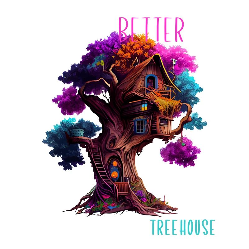 Constructeur de cabane dans les arbres - La vie est meilleure dans un treehou