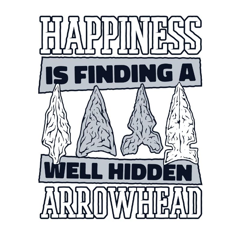 Le bonheur, c’est de trouver une pointe de flèche cachée