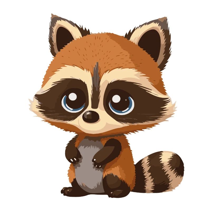 kleiner Waschbär