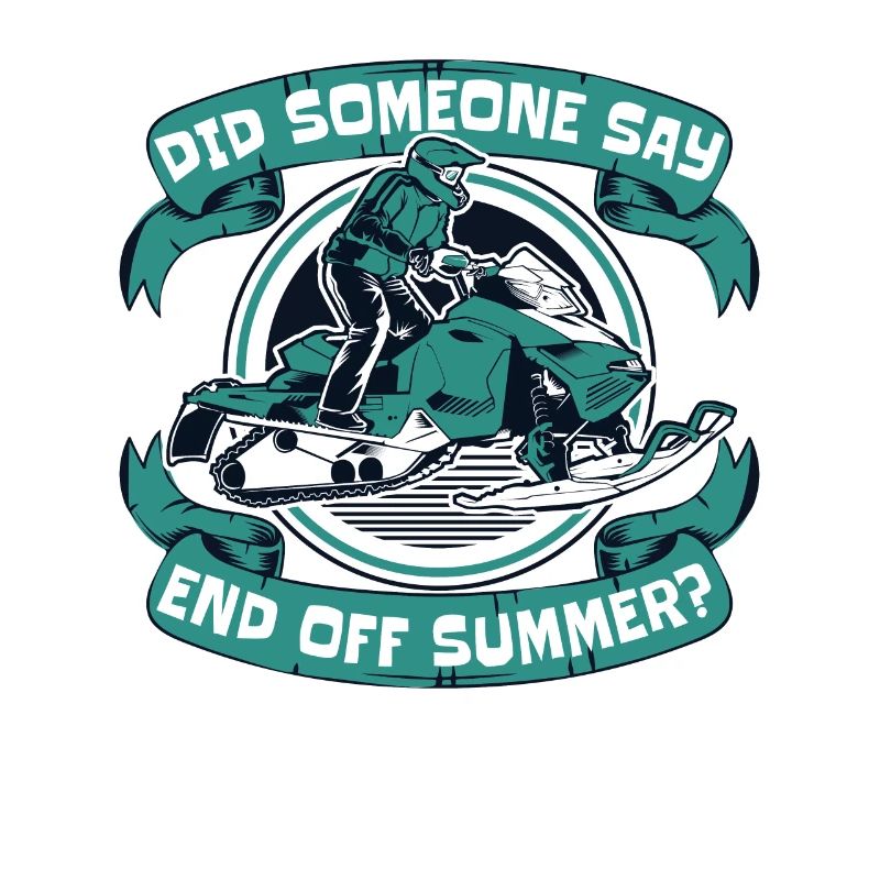 Did Someone Say End Off Summer Snowmobile Driver