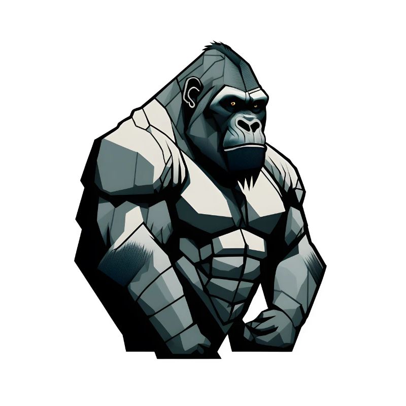 Simple Design Gorilla