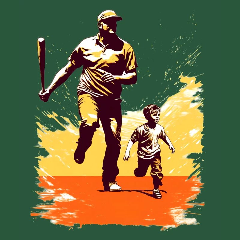 Baseball Vatertag Muttertag Geschenkidee